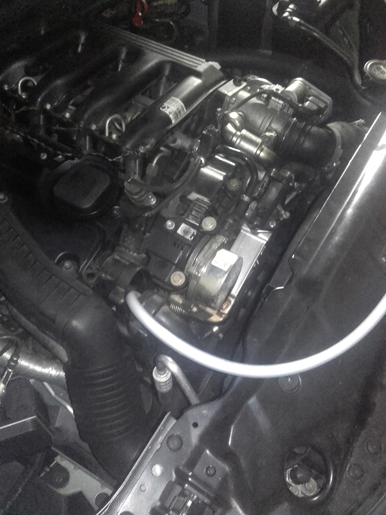 kvēpu attīrīšana BMW dzinējam